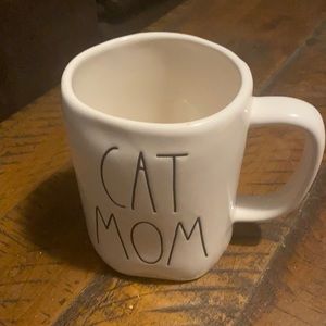 Rae Dunn CAT MOM Coffee Mug